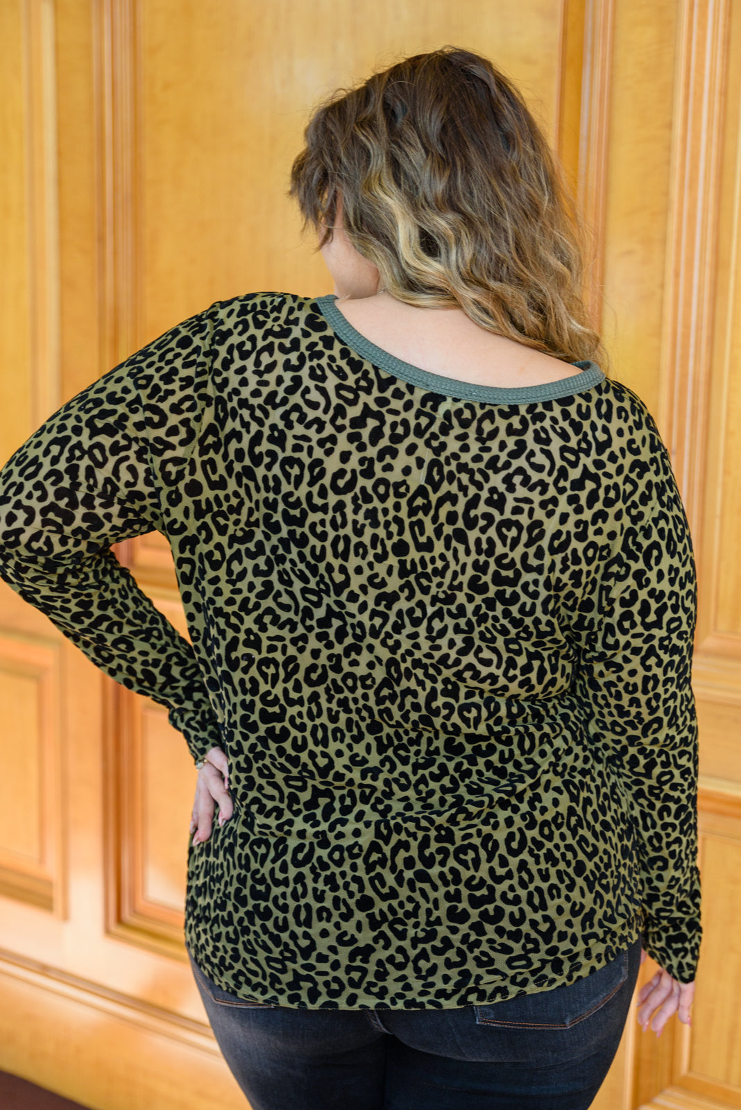 Womens - Sass Of It All Animal Print Top