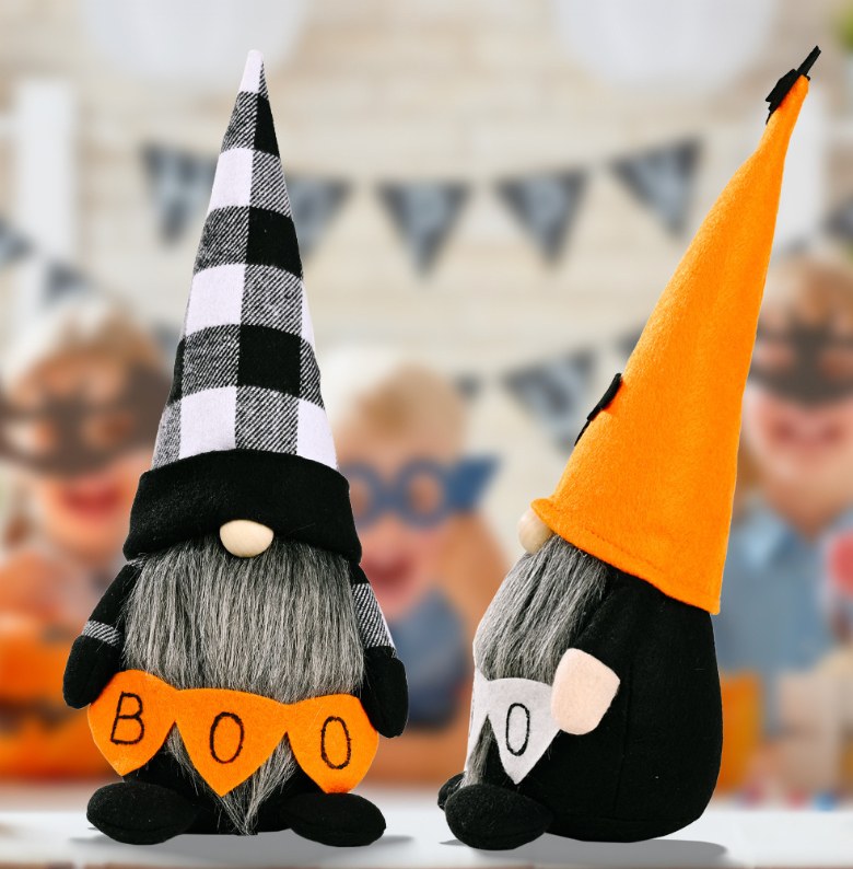 Home & Decor - Hey Boo Gnomes Set Of 2