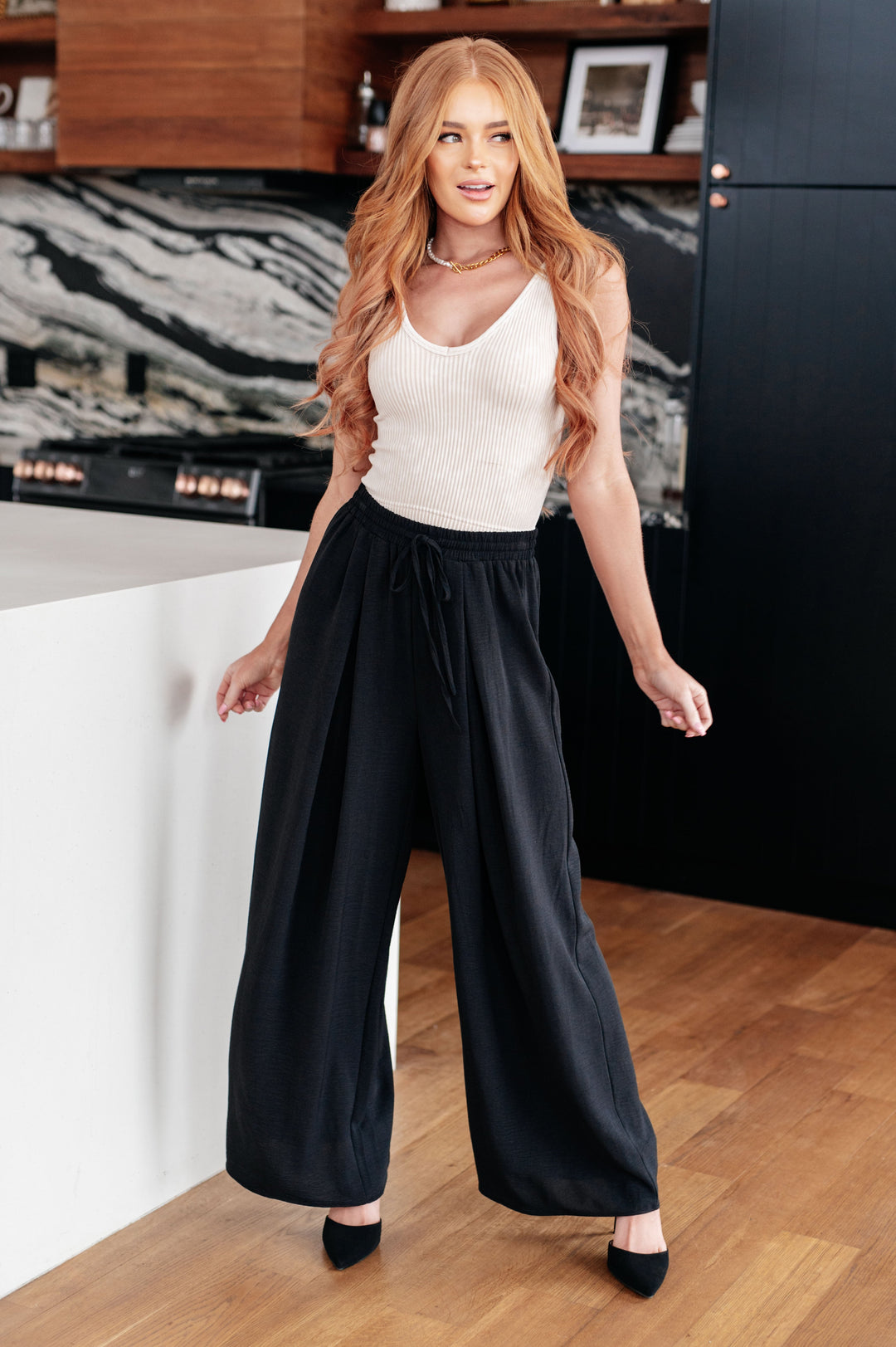 Womens - Send It On Wide Leg Pants