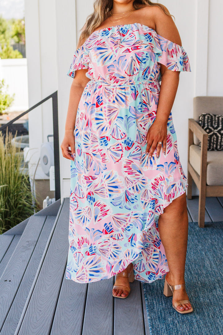 Womens - She Sells Sea Shells Maxi Dress