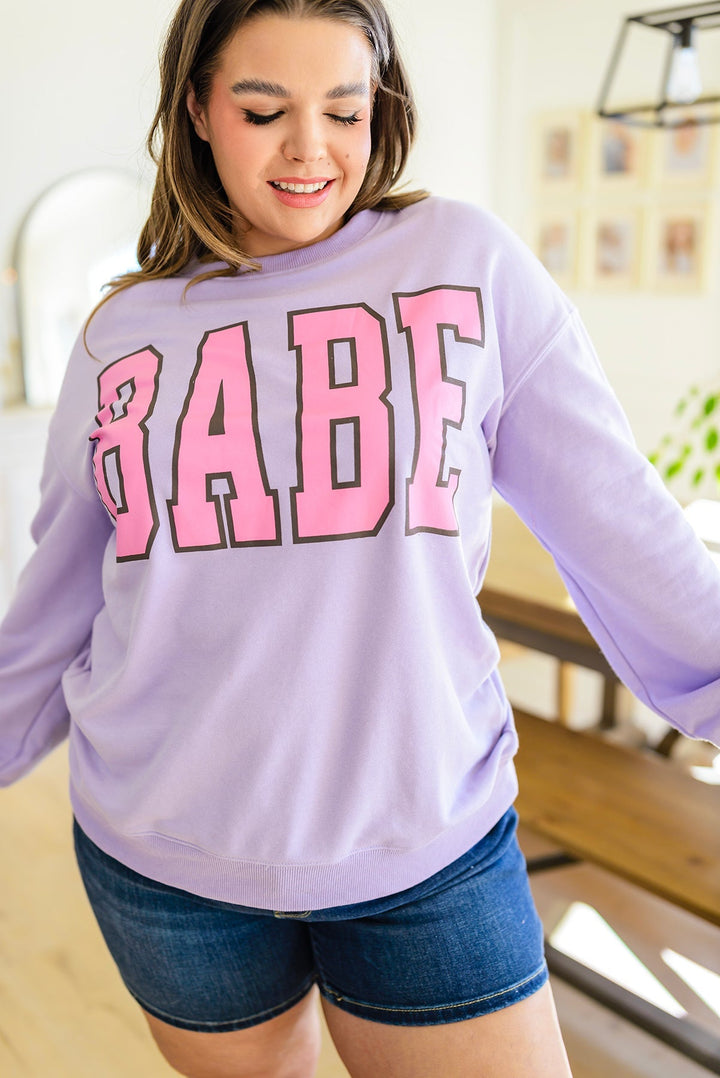 Womens - She's A Babe Sweater