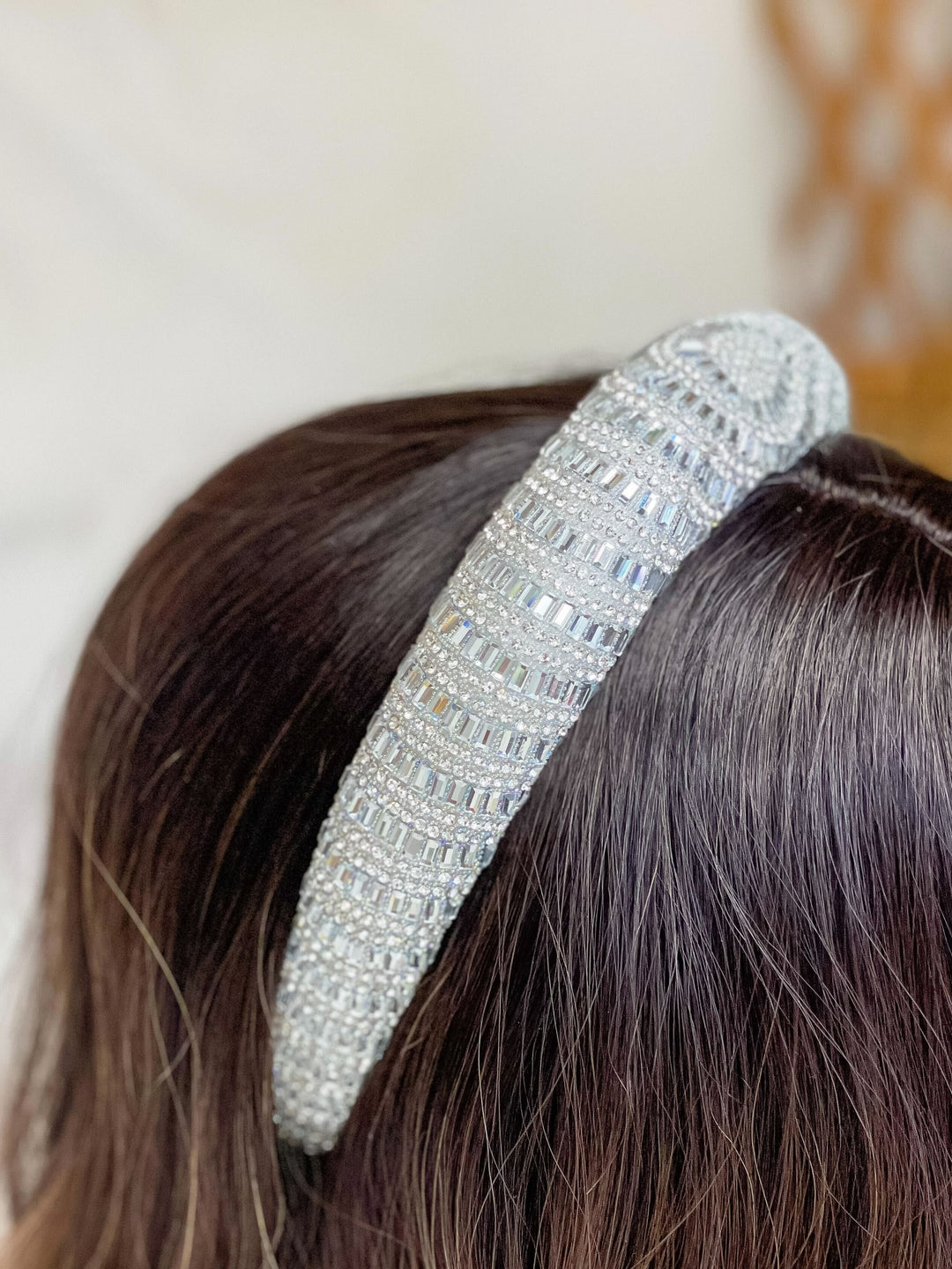 Womens - PREORDER: Shining Crystal Padded Headband