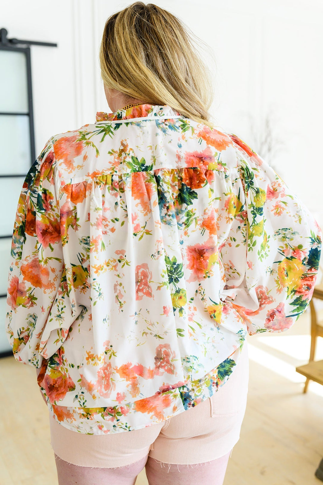 Womens - Spring Haiku Floral Blouse