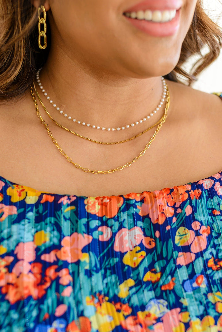 Womens - Triple Threat Layered Necklace
