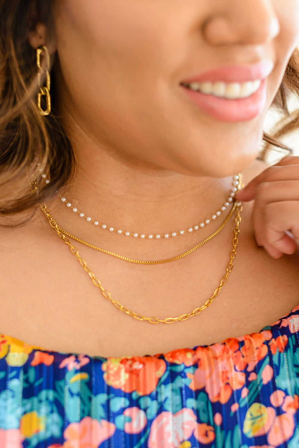 Womens - Triple Threat Layered Necklace