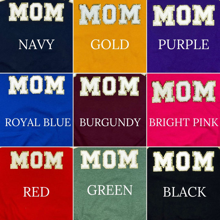 Womens - Baseball Mom Chenille Patch Sweatshirt