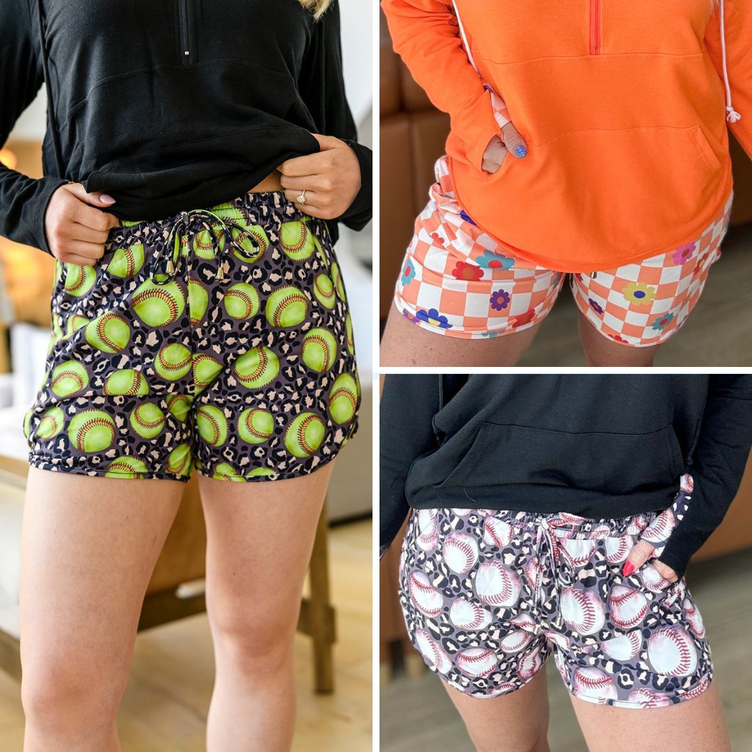Womens - PREORDER: Matching Audre Shorts In Three Prints