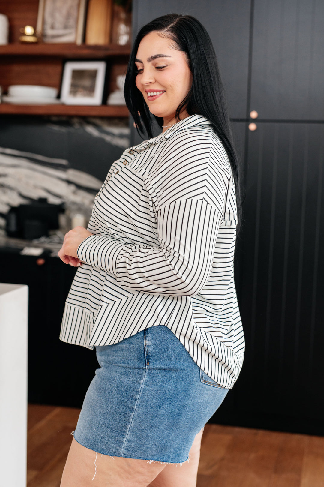 Womens - Striped Serendipity Pullover