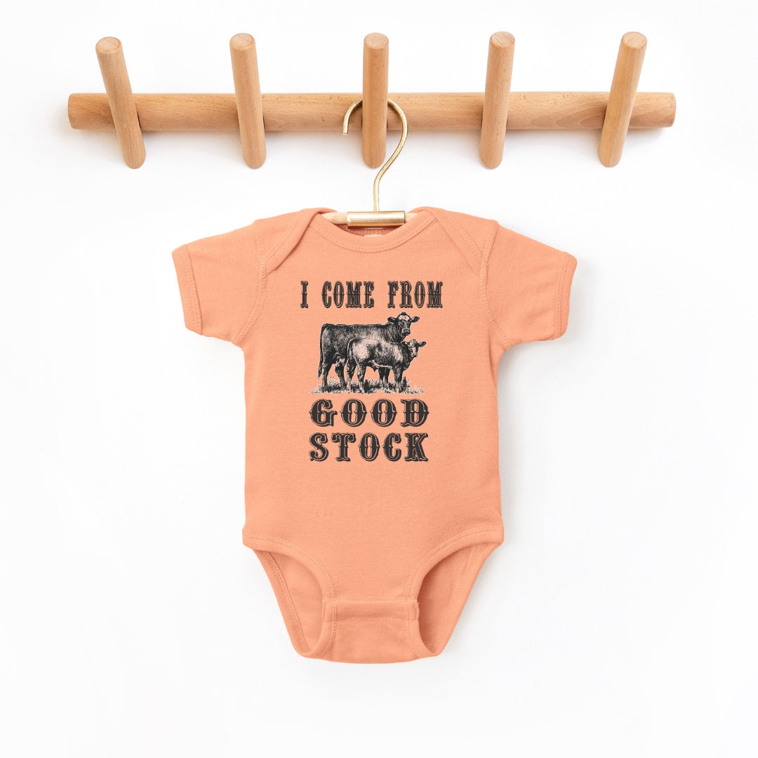 Baby & Toddler Clothing - I Come From Good Stock Infant Bodysuit