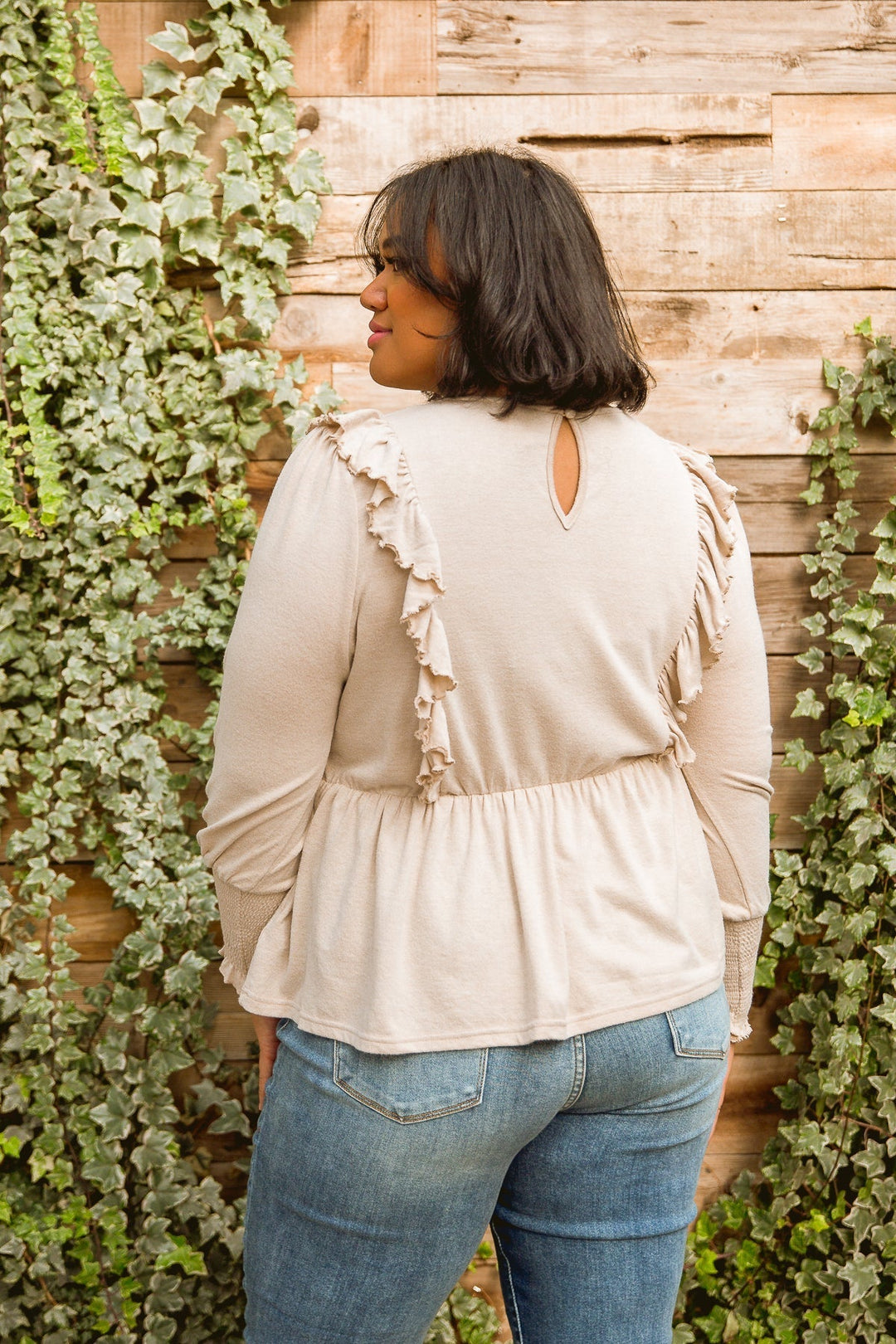 Womens - Sweet Confession Top In Seashell