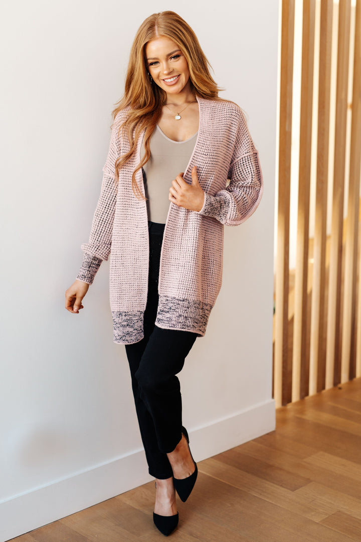 Womens - The Way It Was Cardigan In Mauve