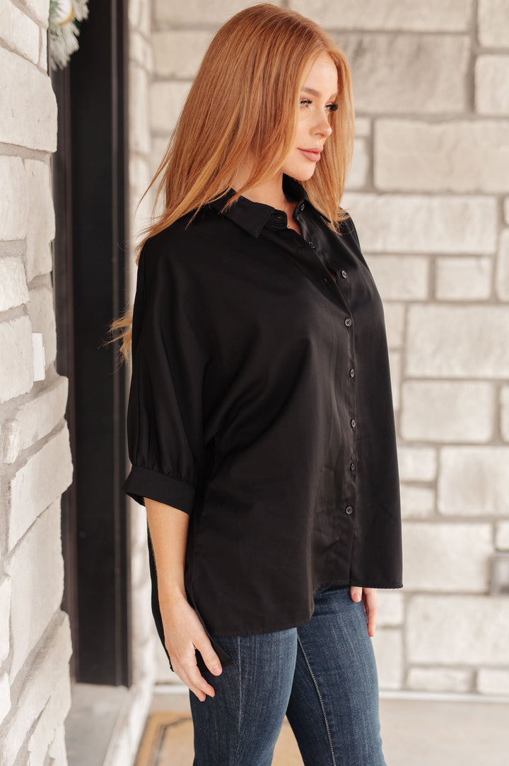 Womens - Turned Out Perfect Oversized Button Down Shirt