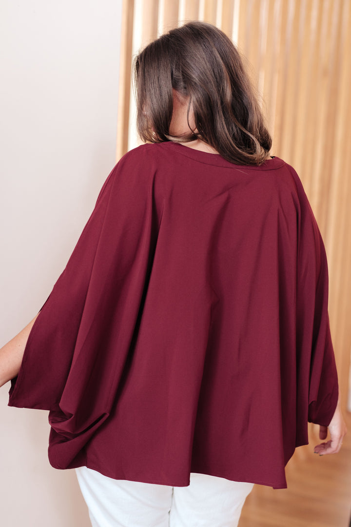 Womens - Universal Philosophy Blouse In Wine