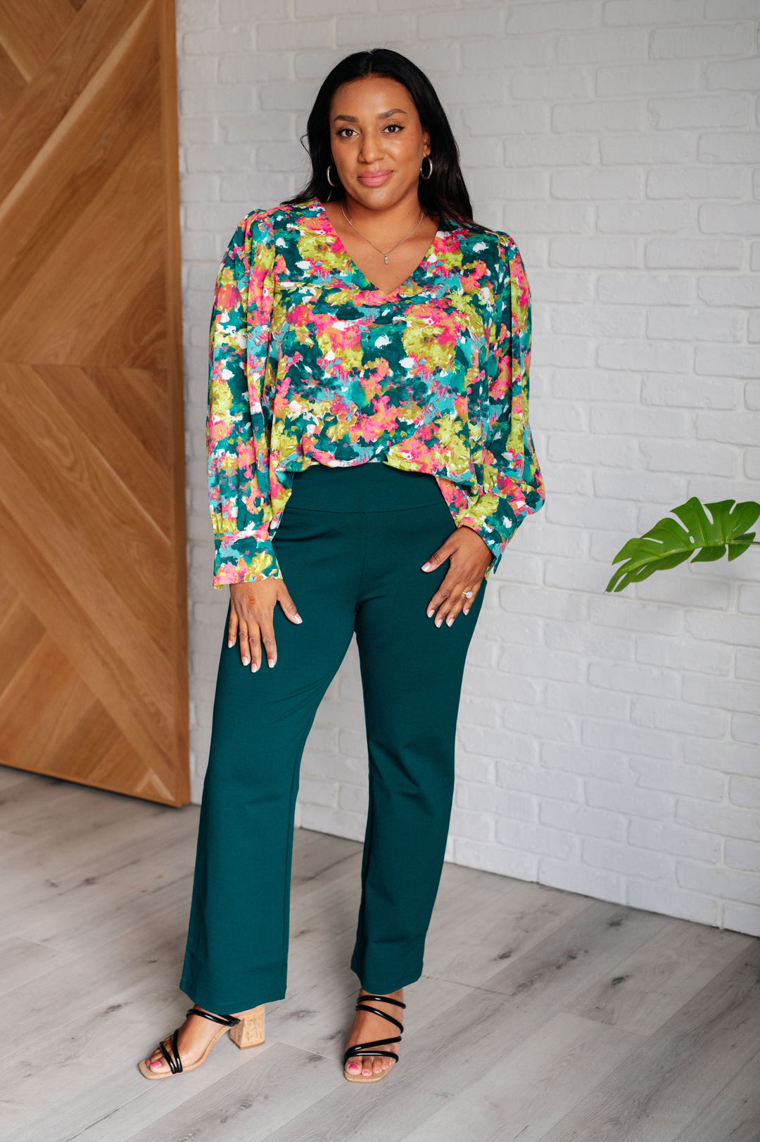 Tops - Vantage Point V-Neck Blouse