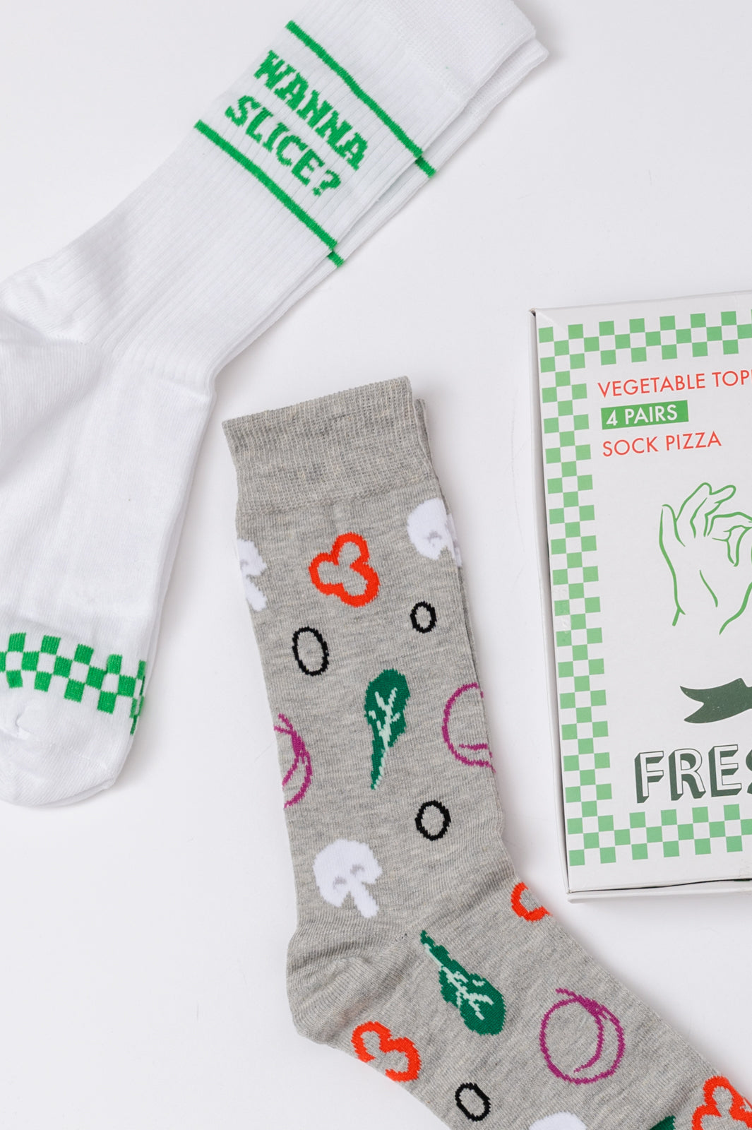 Womens - Veggie Pizza Sock Set