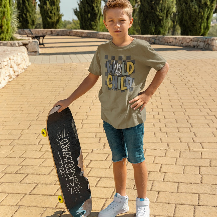 Youth Graphic Tee - Wild Child Blues Youth & Toddler Graphic Tee