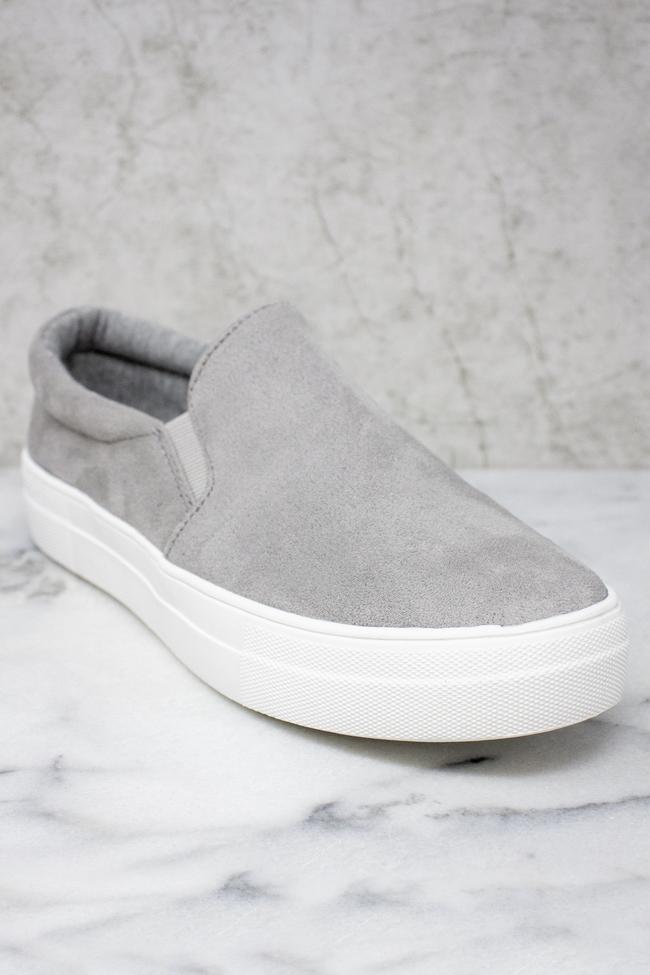 Giftmas - Slip Into Style Slip On Sneakers - Grey