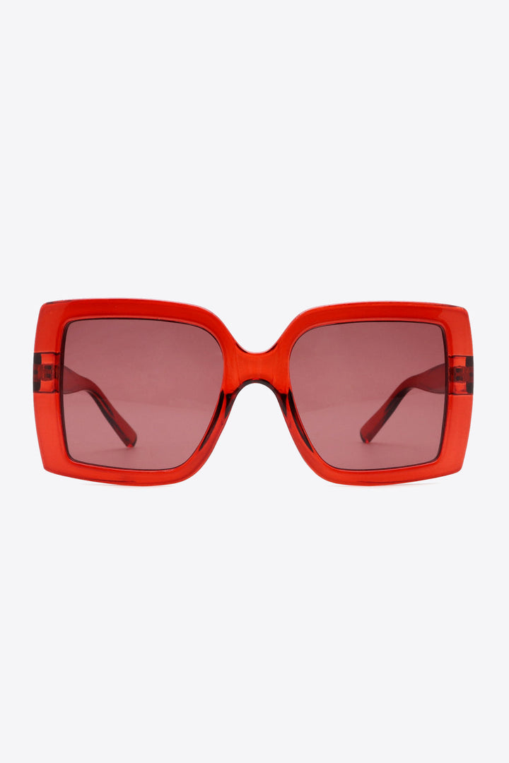 Acetate Lens Square Sunglasses-Ever Joy
