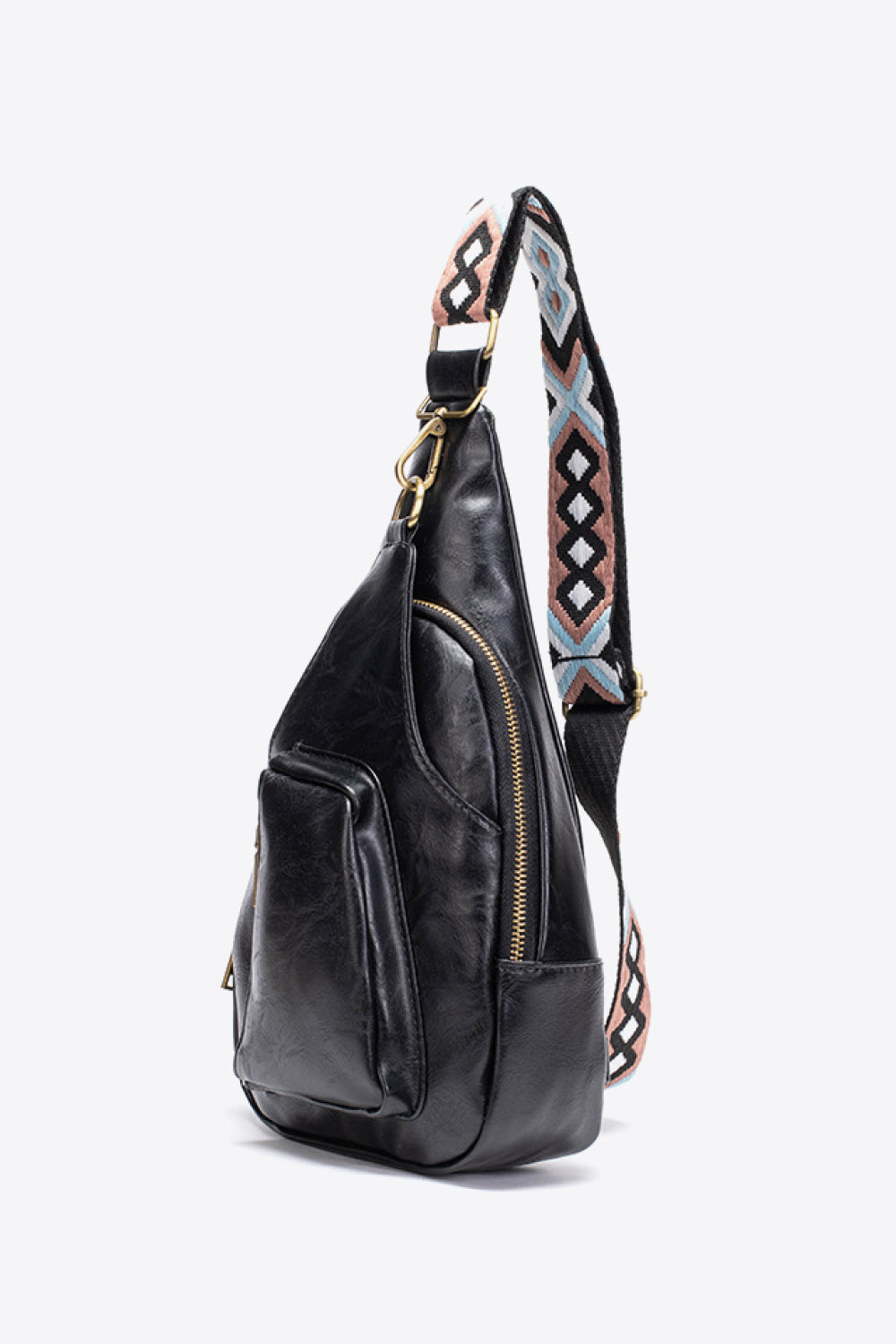 All The Feels PU Leather Sling Bag-Ever Joy