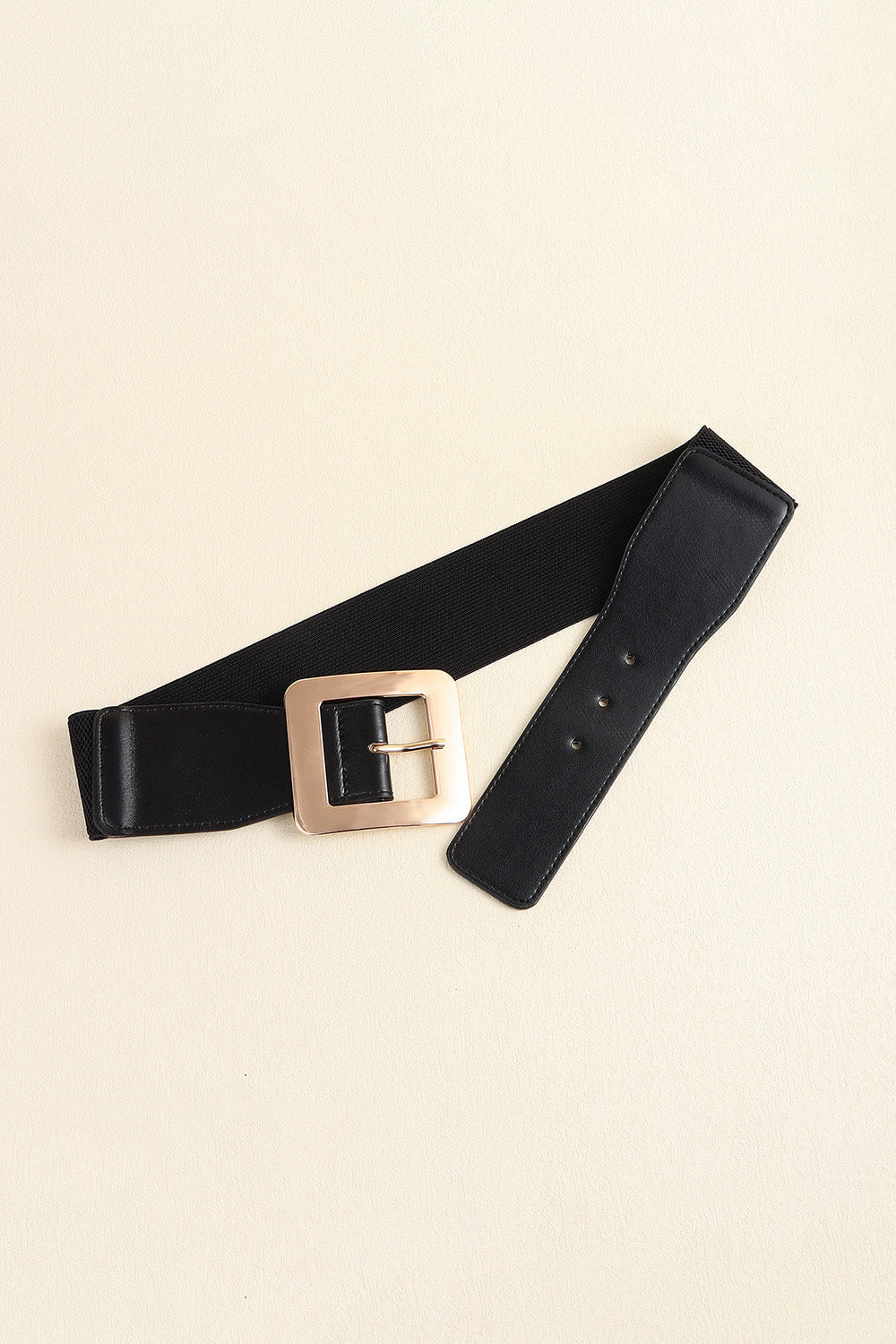 Alloy Buckle PU Leather Belt-Ever Joy