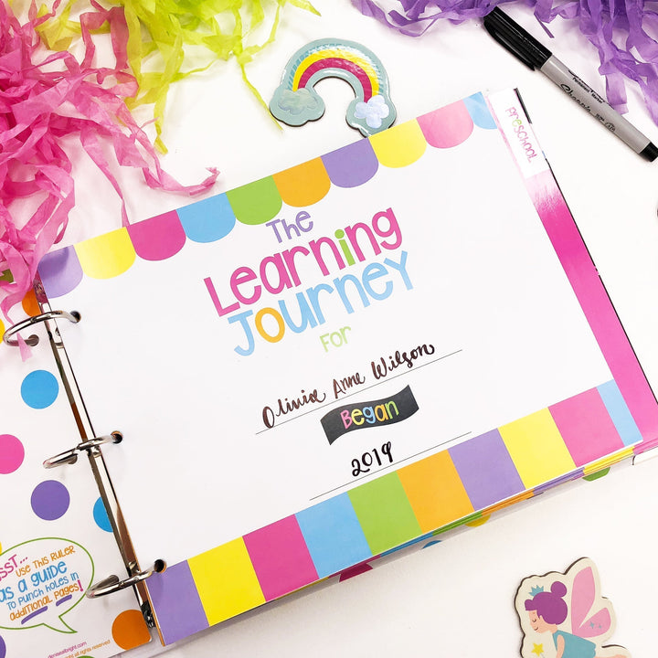 Binder - NEW! Mom Must-Have School Keepsake Kit | Class Keeper® + Photo Prop Deck + School Stickers