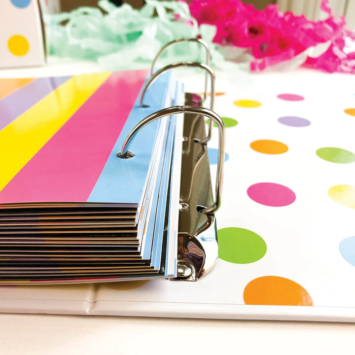 Binder - NEW! Mom Must-Have School Keepsake Kit | Class Keeper® + Photo Prop Deck + School Stickers