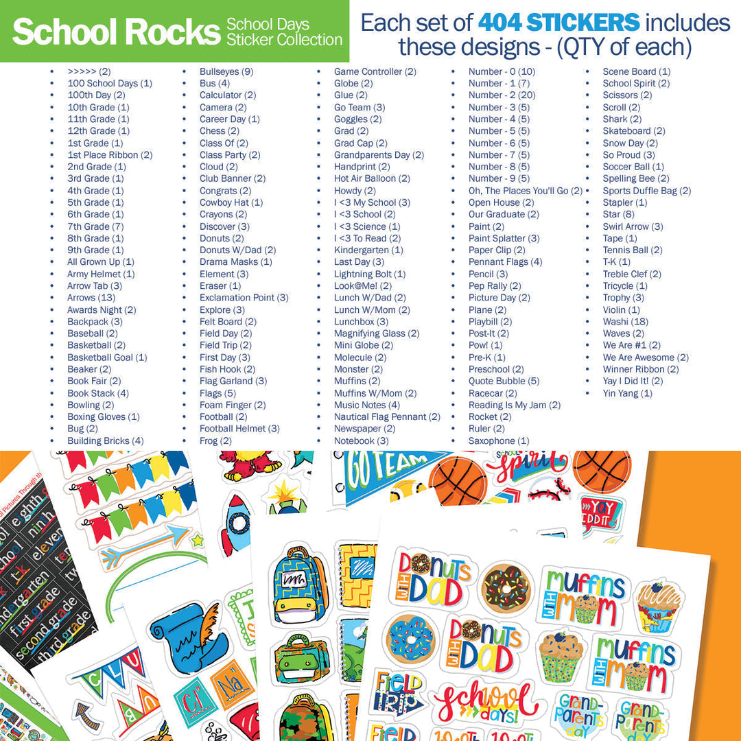 Binder - NEW! Mom Must-Have School Keepsake Kit | Class Keeper® + Photo Prop Deck + School Stickers