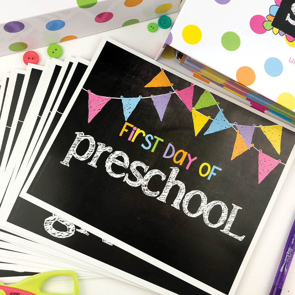 Binder - NEW! Mom Must-Have School Keepsake Kit | Class Keeper® + Photo Prop Deck + School Stickers