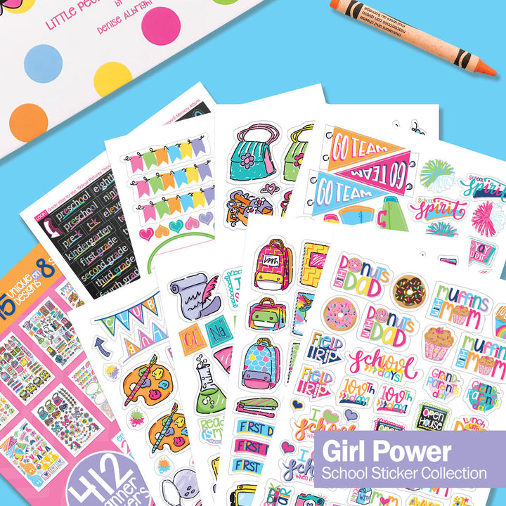 Binder - NEW! Mom Must-Have School Keepsake Kit | Class Keeper® + Photo Prop Deck + School Stickers