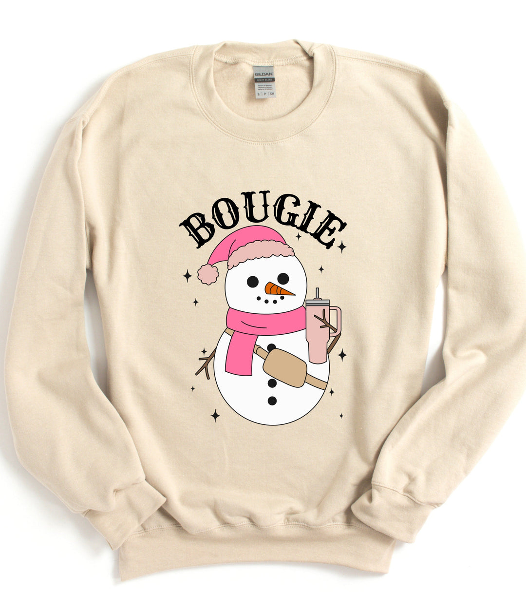 BOUGIE SNOWMAN SWEATSHIRT