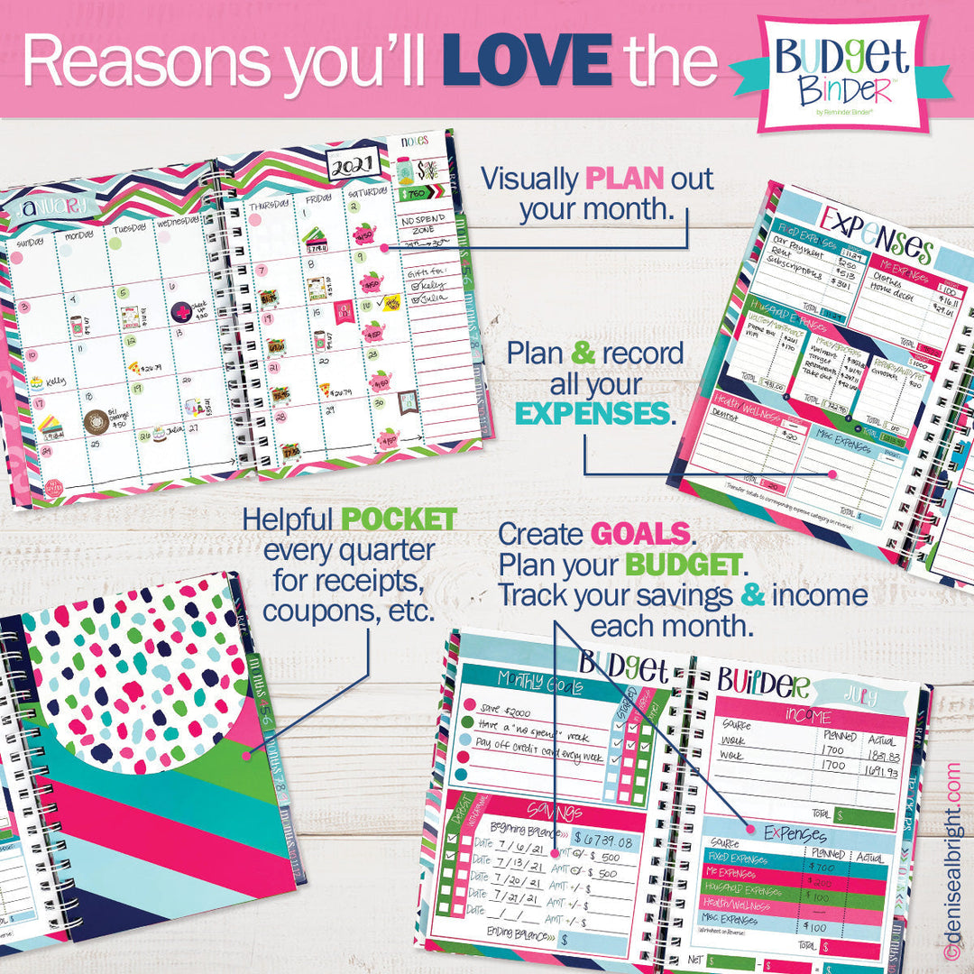 Budgeting - Budget Binder™ Bill Tracker Financial Planner
