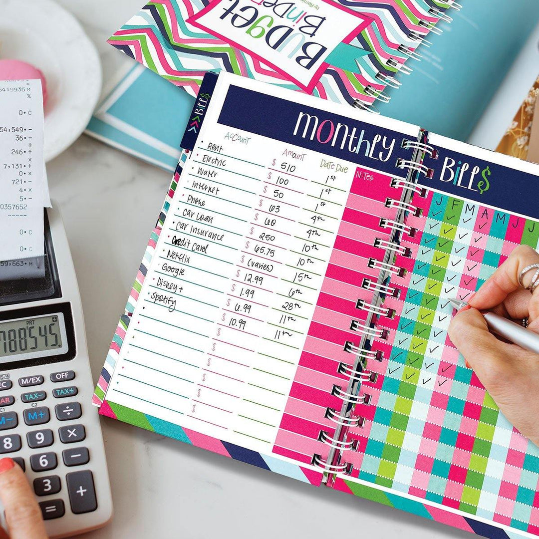 Budgeting - Budget Binder™ Bill Tracker Financial Planner