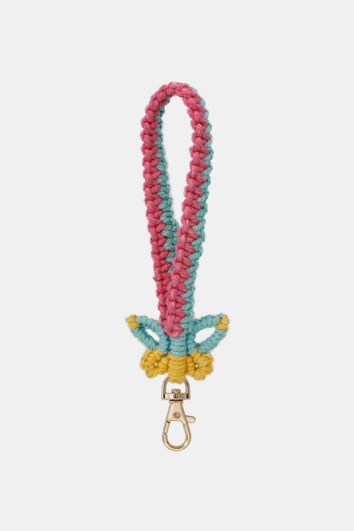 Butterfly Shape Macrame Key Chain