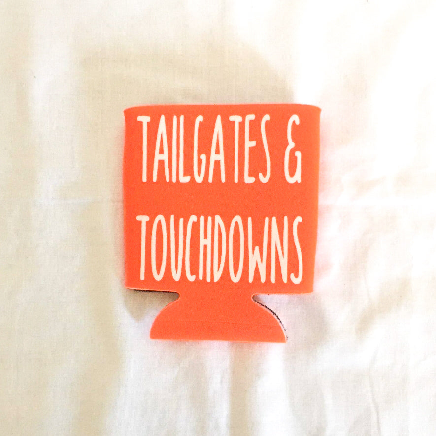 Can Cooler - Tailgates & Touchdowns Simple Sayings Can Coolers