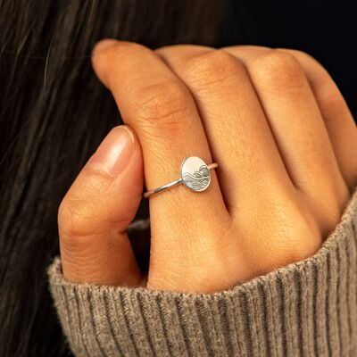 925 Sterling Silver Signet Ring-Ever Joy