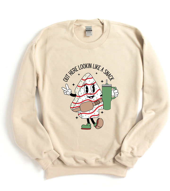 CHRISTMAS CAKE SWEATSHIRT