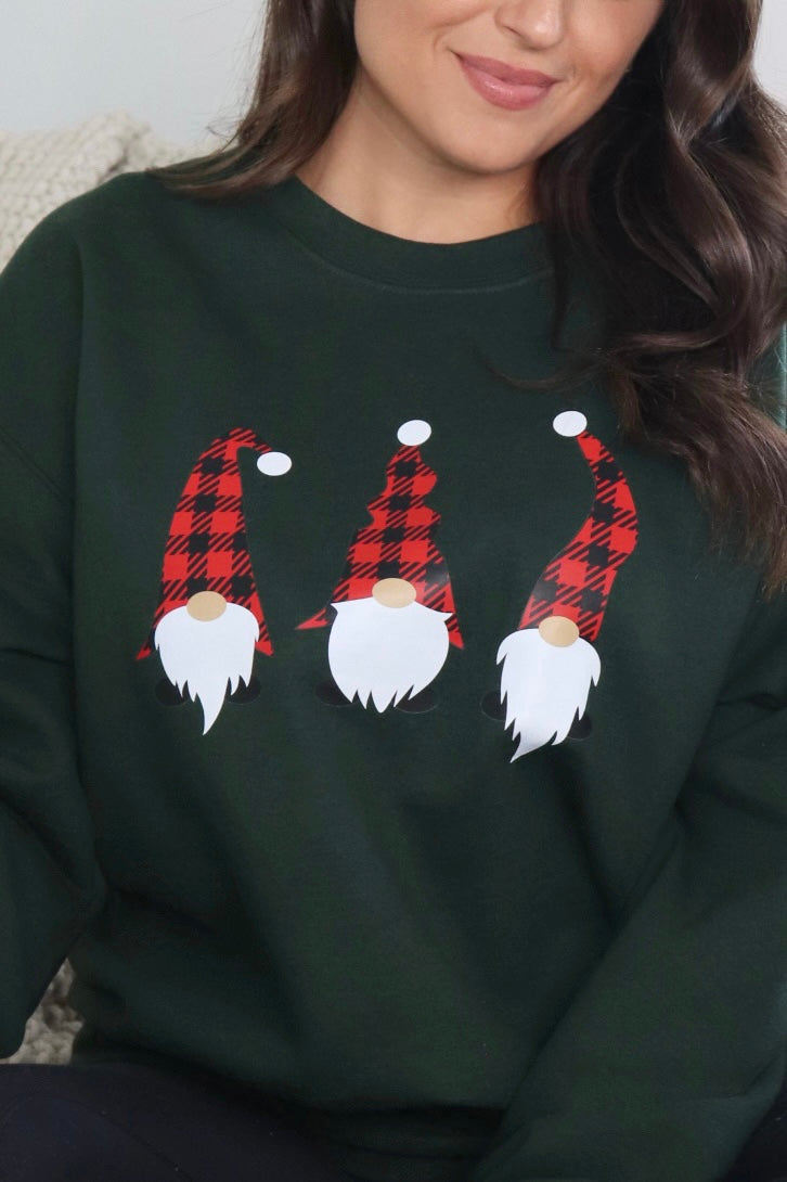 CHRISTMAS GNOMES SWEATSHIRT