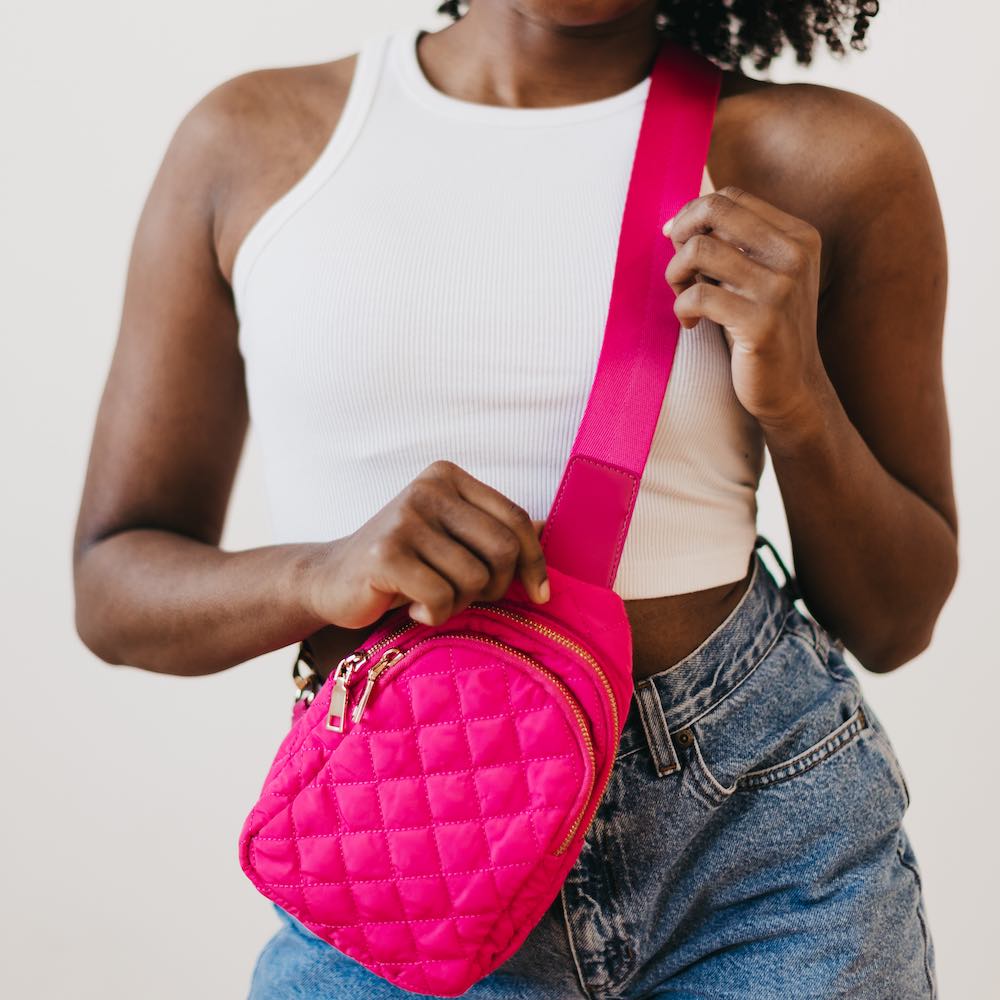 Womens - PREORDER: Penelope Puffer Bum Bag In Six Colors
