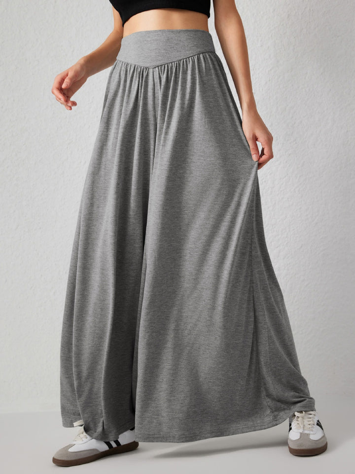 High Waist Wide Leg Pants