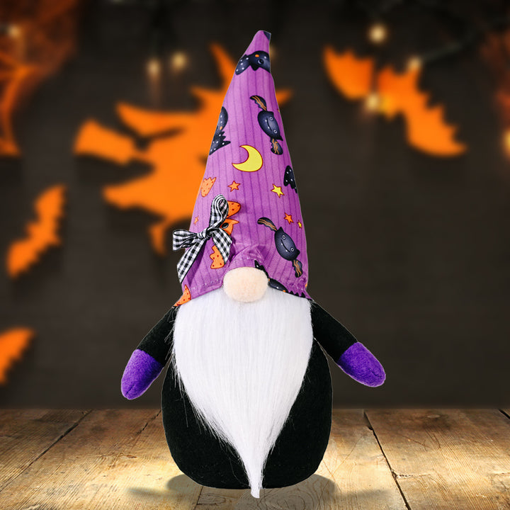 Halloween Pointed Hat Faceless Gnome