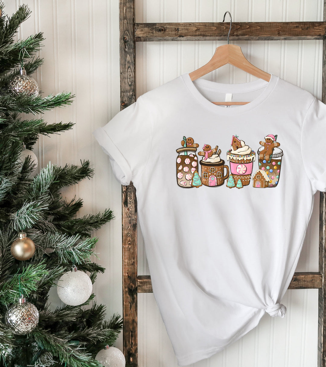 GINGERBREAD LATTE TEE (BELLA CANVAS)