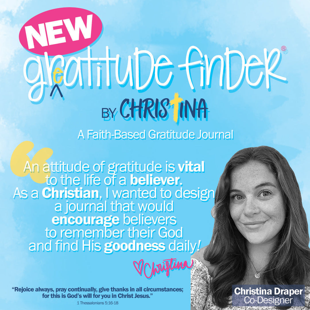 Gratitude - Faith-Based Gratitude Finder® Journals By Christina