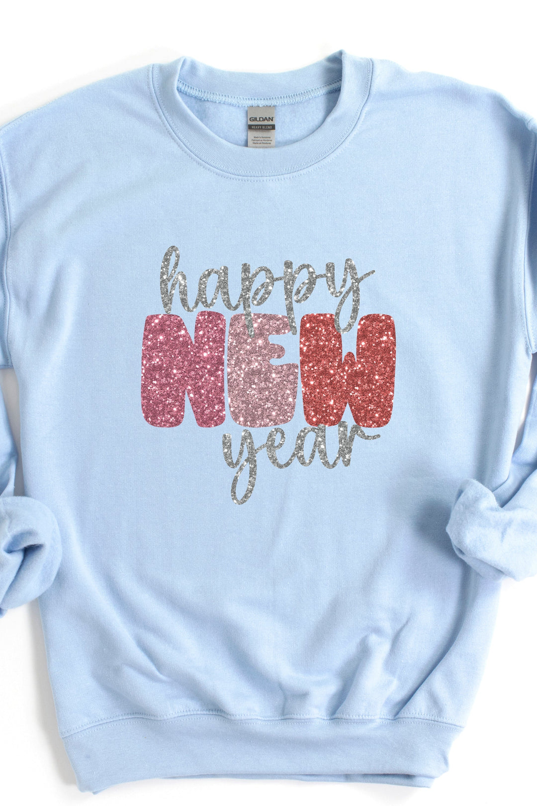 HAPPY NEW YEAR SHIMMER SWEATSHIRT