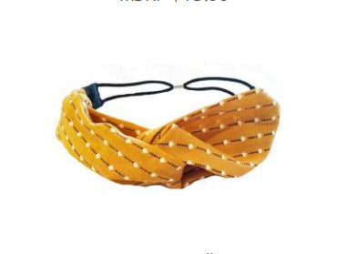 Headband - Headbands Of Hope - Twist Turban Rustic Yellow