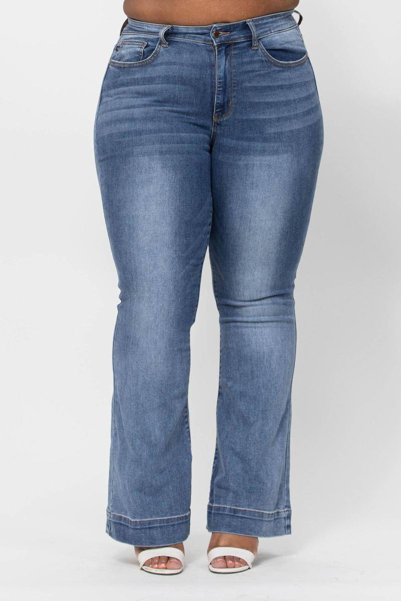 Jeans - Judy Blue Mid-Rise Flare Jeans