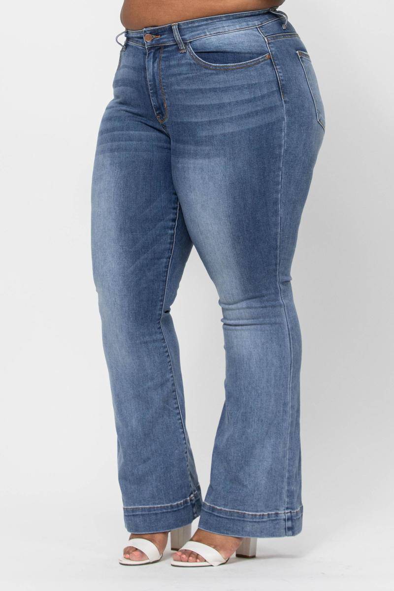 Jeans - Judy Blue Mid-Rise Flare Jeans