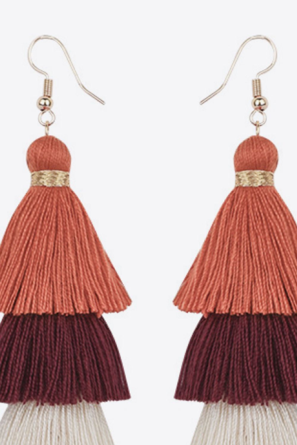 Layered Tassel Earrings