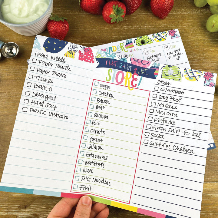 52-Week Meal Minder® Weekly Menu Planner Pad-Ever Joy