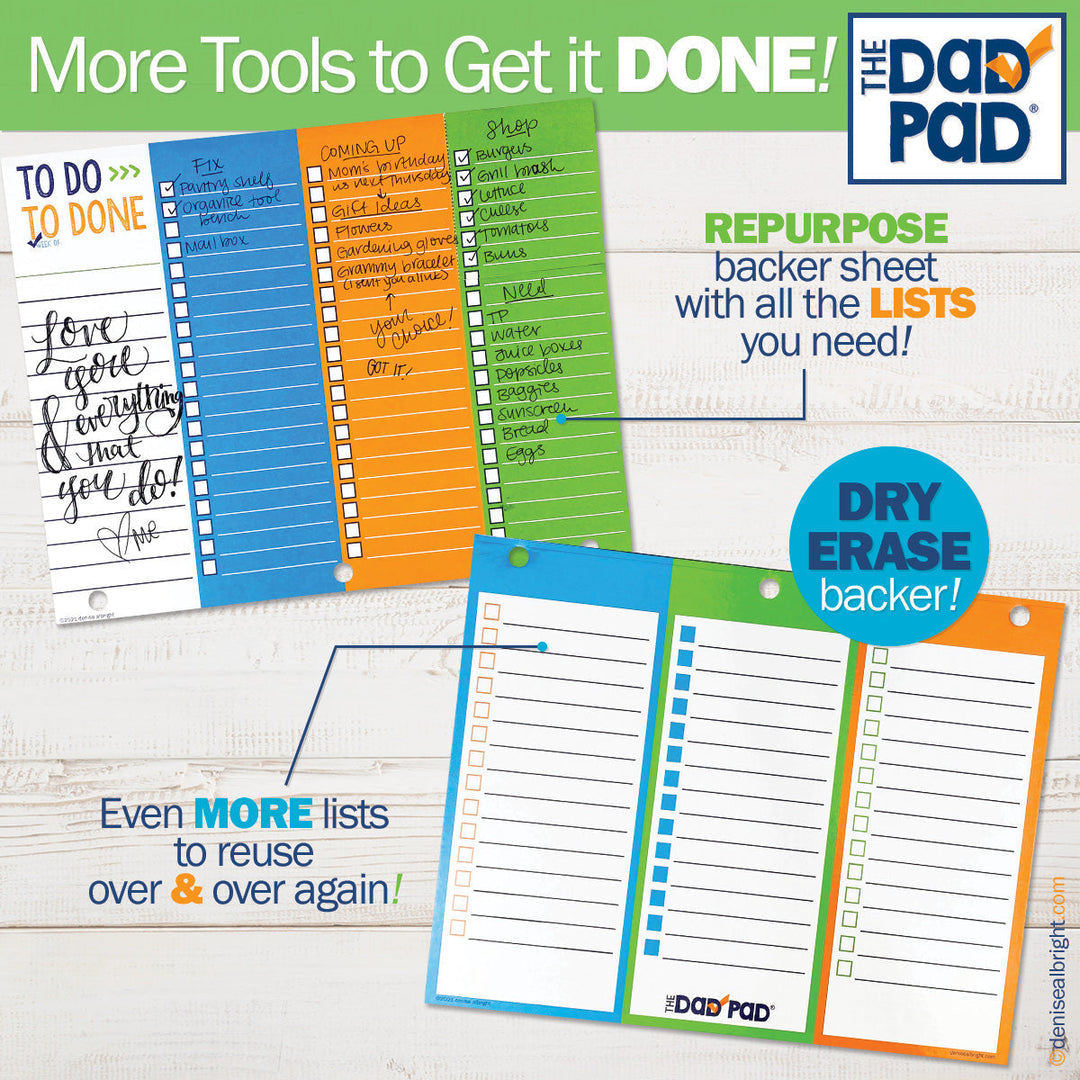 Pads - Dad Pad® Weekly Planner Pad