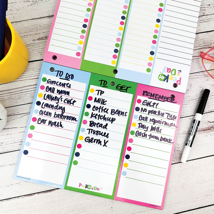 Pads - NEW! Peek At The Day™ Daily Planner Pad | All Bright & Cheery